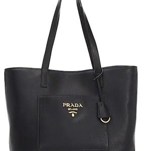 Prada Daino Leather Shopper -Sold